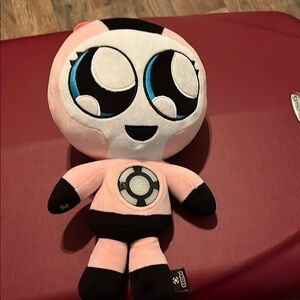 Hog wild Brobo light up Black and Pink Plush Toy